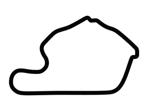 Lime Rock Park with Chicanes Variant 2 Decal