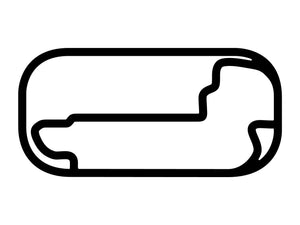 Indianapolis Motor Speedway Combined Circuit Decal