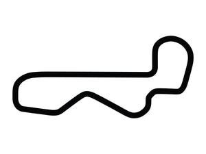 Las Vegas Motor Speedway Infield Course Decal