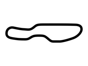 Texas Motor Speedway Infield Course Decal