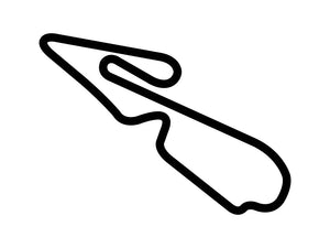 Mission Raceway Park 1.35 Mile Circuit Decal