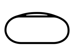 Michigan International Speedway Tri-Oval Decal