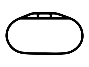 Atlanta Motor Speedway Oval Decal
