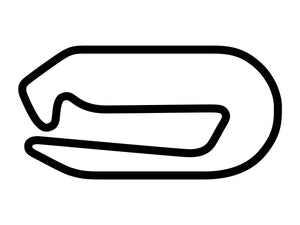 Homestead Miami Speedway Roval Course Decal