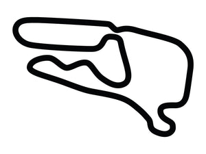 Summit Point Raceway Shenandoah Circuit Bike Competition Decal