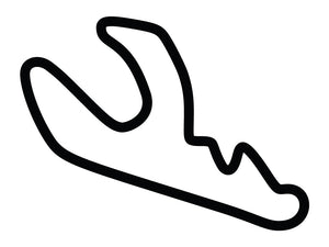 Willow Springs Streets of Willow Springs Medium with Chicane Decal
