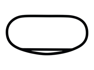 Auto Club Speedway Oval Decal