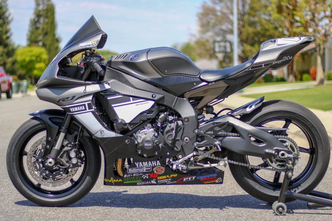 Yamaha R1 profile with TrackArmour applied